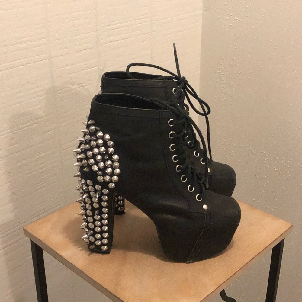 Jeffrey Campbell Spike platform boot